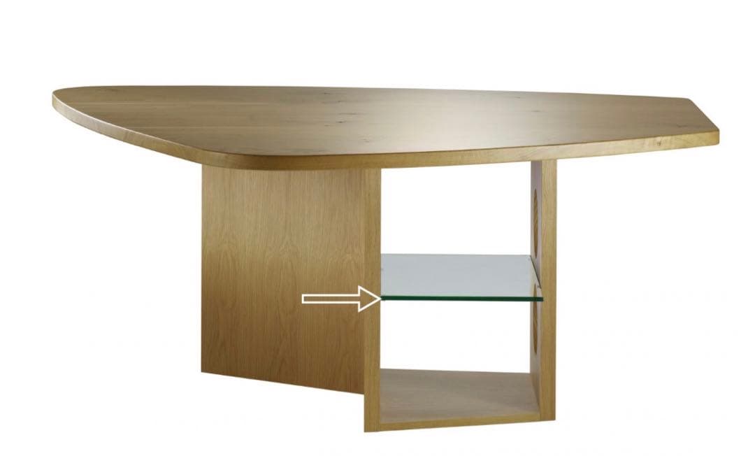 ACTUS テクタ・M21 のガラス棚＆棚フック