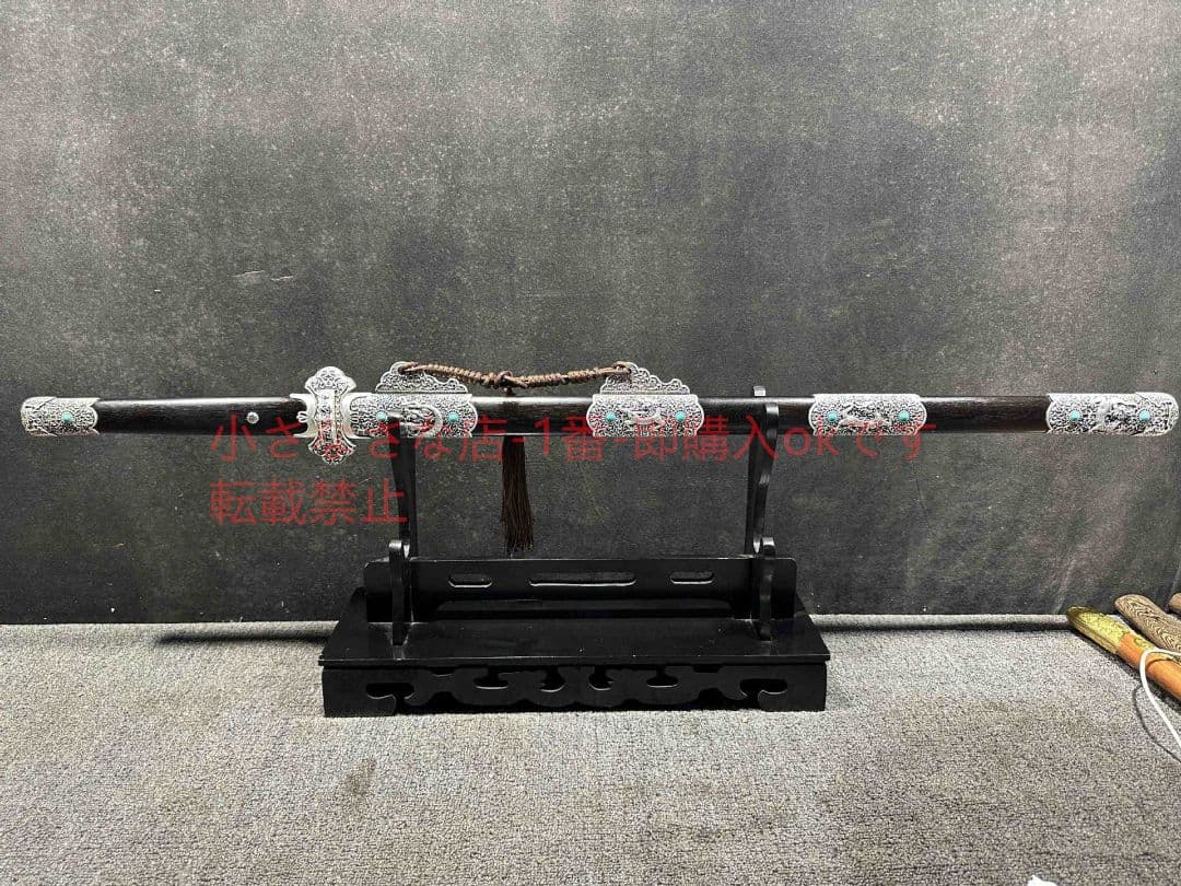 『豪華浮龍麒麟唐刀』  武具 刀装具 日本刀 唐剣  模造刀·模擬刀  居合刀