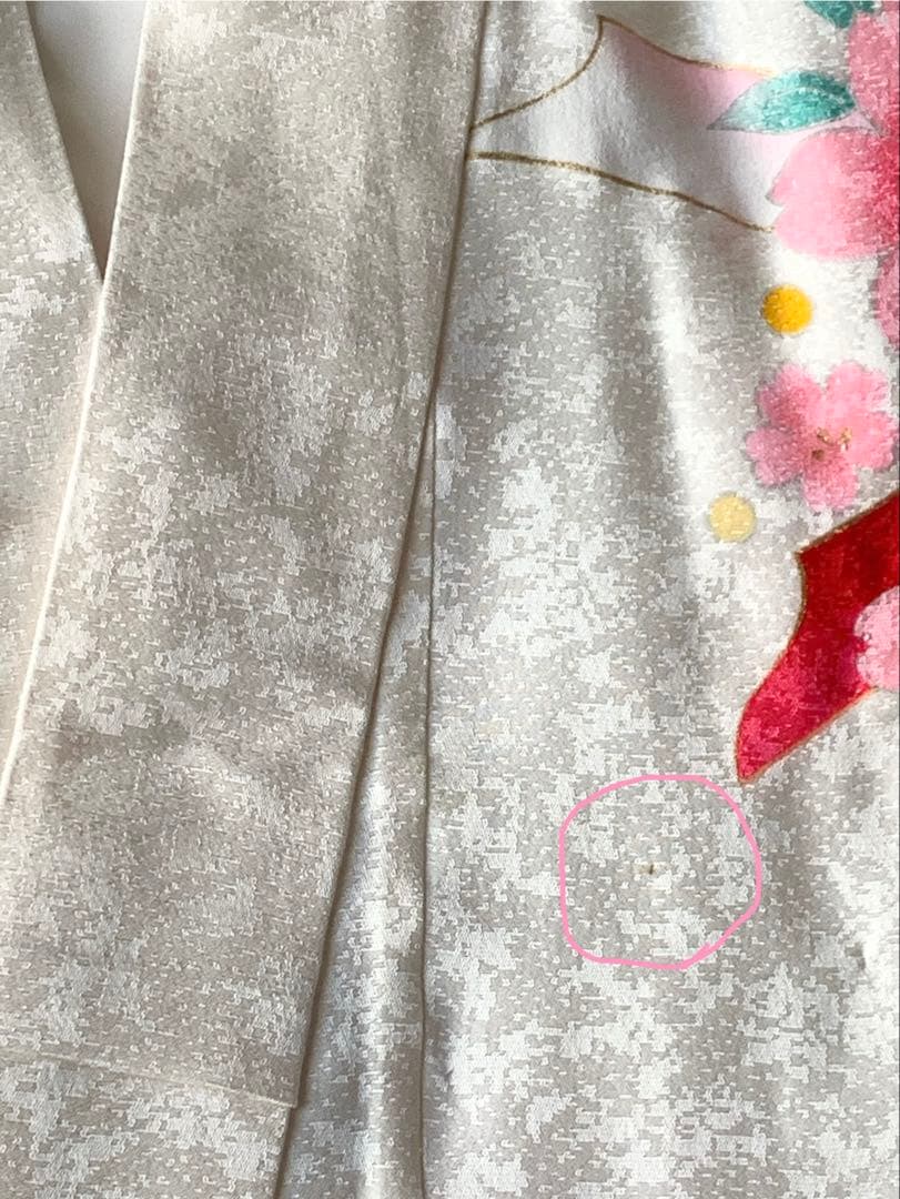 七五三　7歳　正絹お着物・帯セット