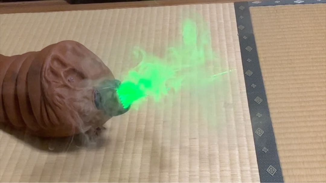 糸光線+全動作+左右後進+眼変色、東京マルイモスラ改2.0