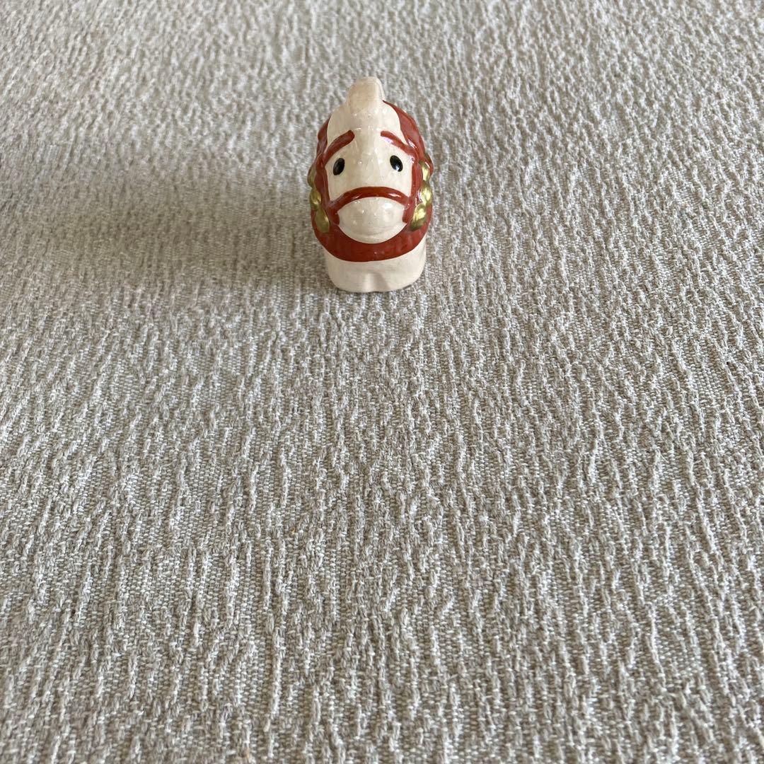 伊東桂楽 馬香合 福馬 桂窯 茶道具