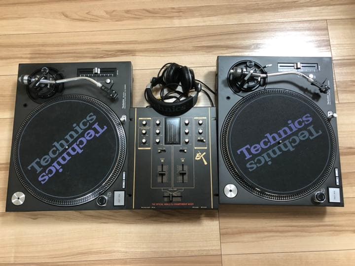 DJ機材】 テクニクス ターンテーブル TECHNICS SL-1200 MK5 2台＋