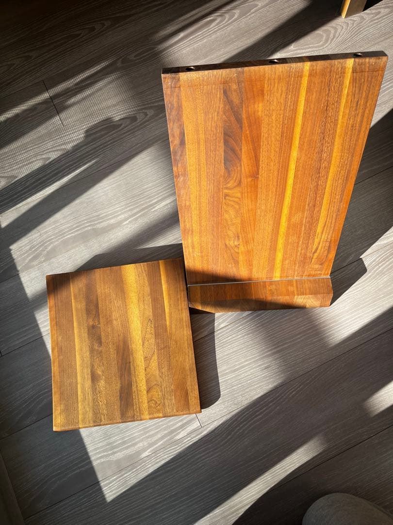 ん*様 木製　Ｚスツール 広松木工？