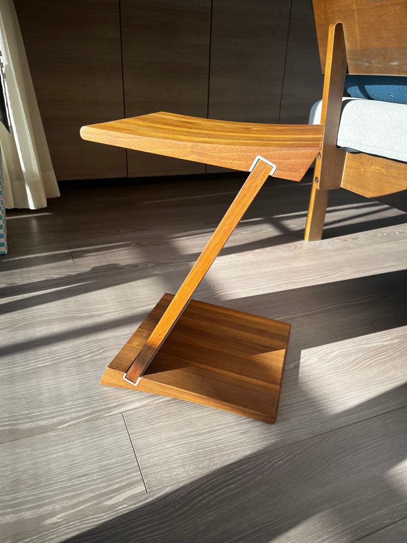 ん*様 木製　Ｚスツール 広松木工？