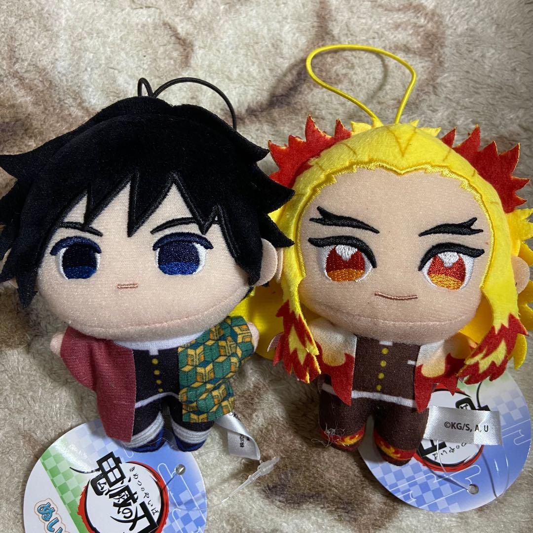 鬼滅の刃 ぬいぷりけ mini2 煉獄杏寿郎 冨岡義勇 2個セット - メルカリ