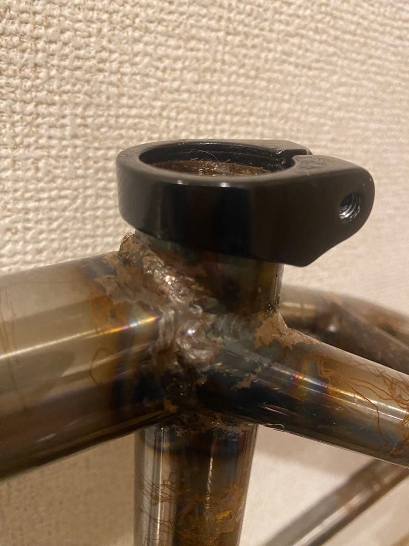 BMX 希少品 FBM Bike Co. BMXフレーム クリア クロモリレア