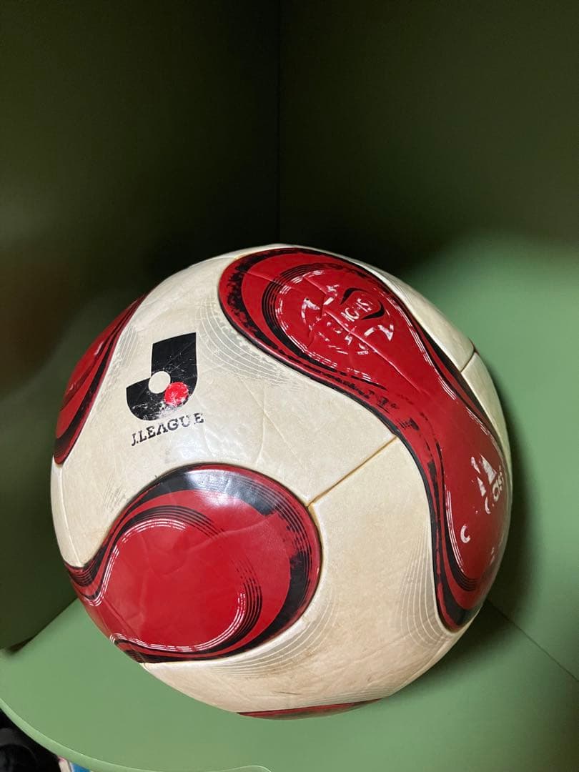 adidas TEAMGEIST Jリーグ公式試合球 サイズ5 パンクボール