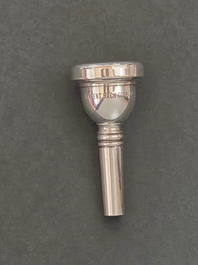 ☆美品 Bach バック 7C トロンボーン、ユーフォ用マウスピース CORP☆