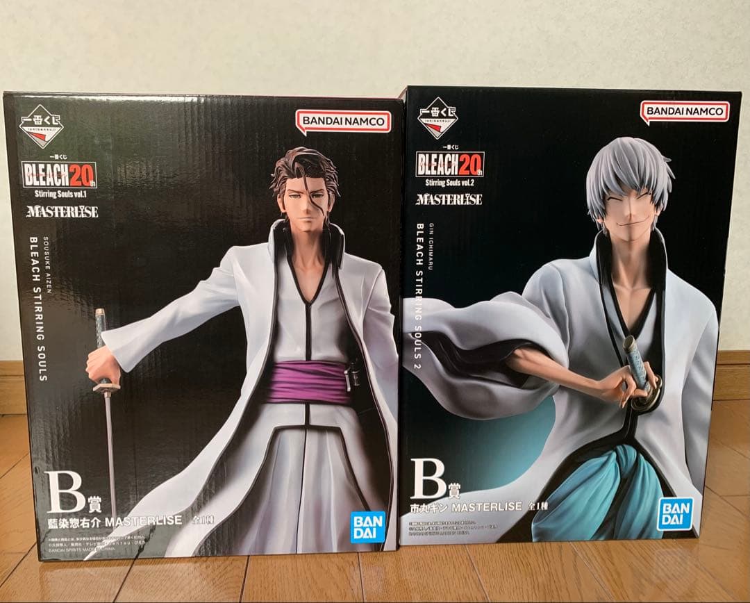 一番くじ BLEACH B賞 市丸ギン B賞 藍染惣右介 セット