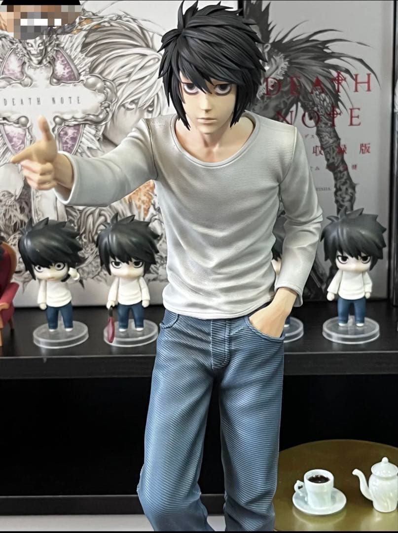 デスノート エル・ローライト L ガレージキット ガレキ スタチュー⑤