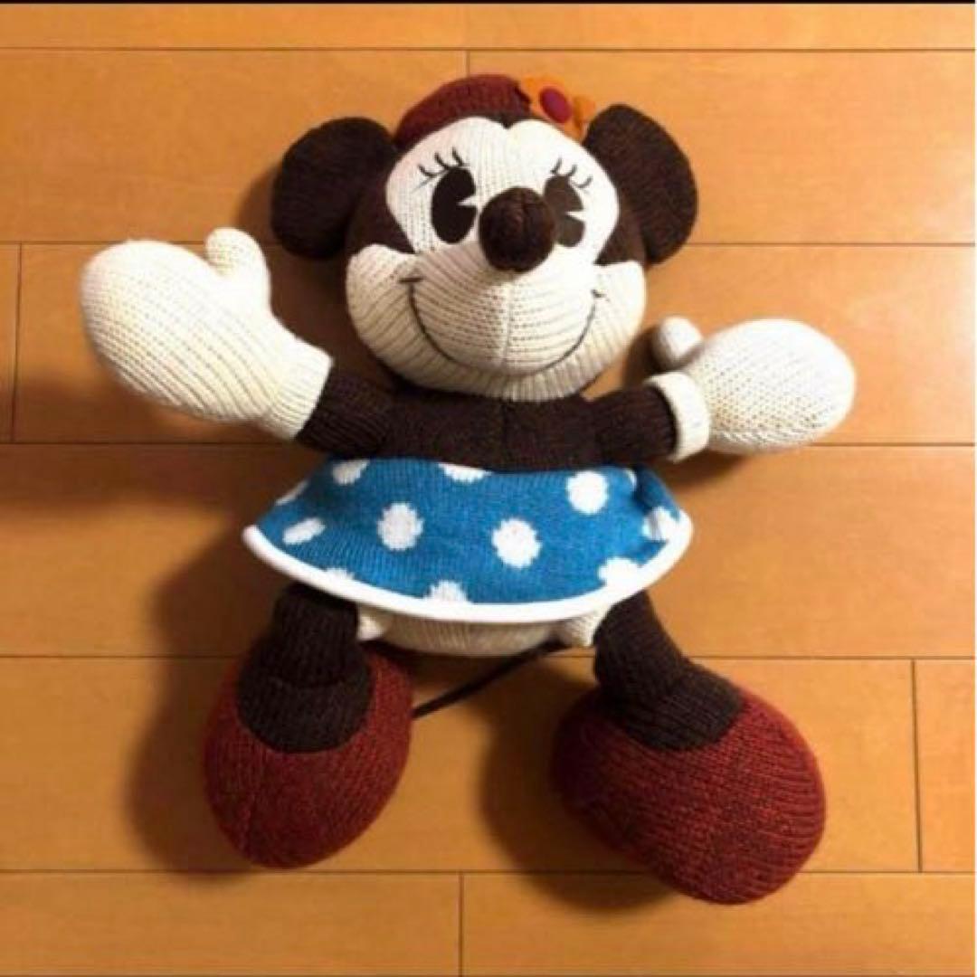 ミッキー ミニー　ぬいぐるみ　レトロ　オールドミッキー