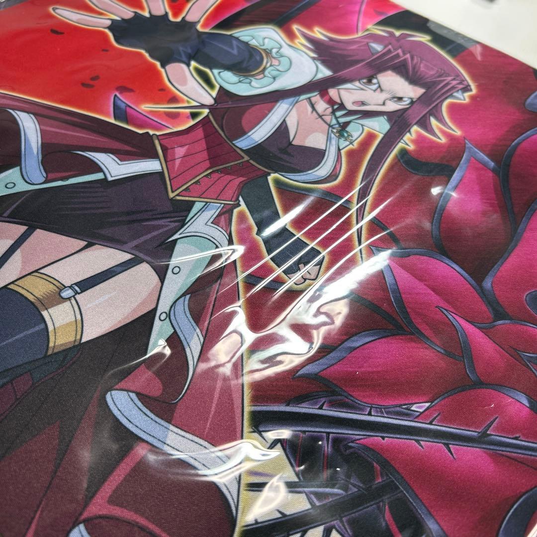 十六夜アキ　ブランブルローズドラゴン　プレイマット　プレマ　ブラックローズ