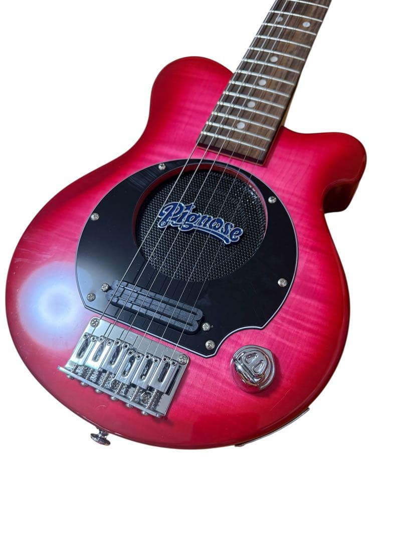 Pignose PGG-200FM SPK（ピンク）アンプ内蔵エレキギター