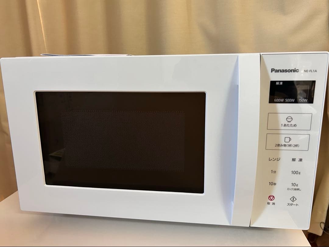 【美品】Panasonic 電子レンジ　NE-FL1A 2024年製 パナソニック 電子レンジ NE-FL1Aを徹底レビュー！実際に使ってわかっ