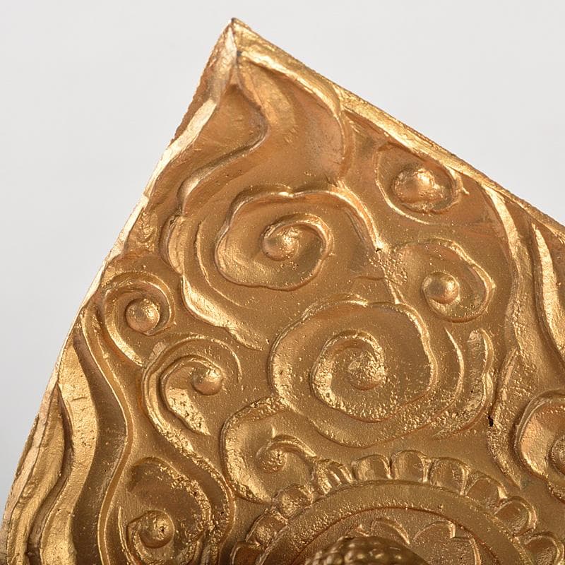 仏教美術　古銅鍍金　大日如來座像　仏像　C　6049