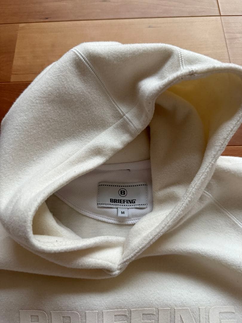 BRIEFING フード付きトレーナー