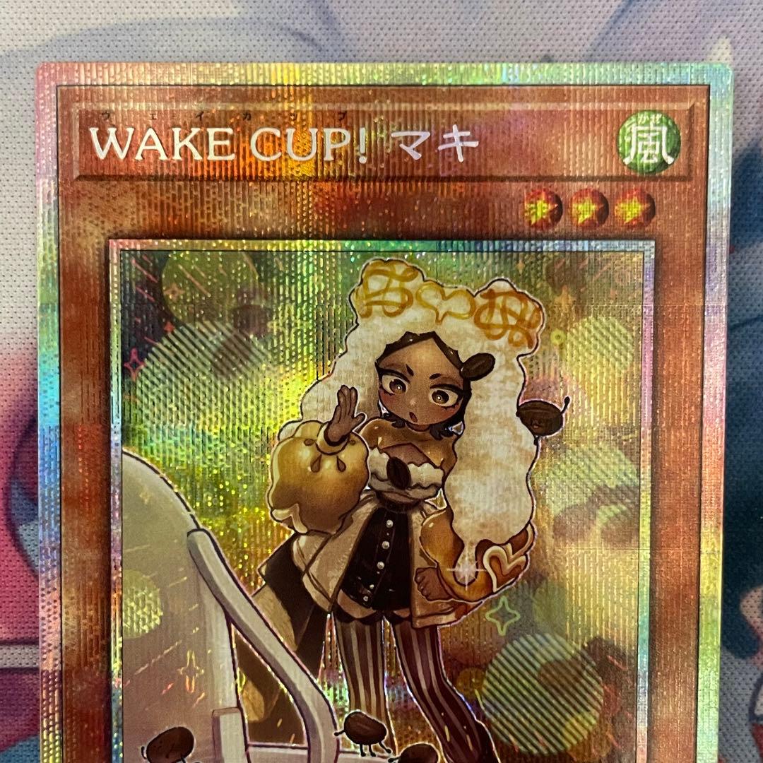 遊戯王　wake cup! マキ　プリズマティックシークレットレア 3枚セット