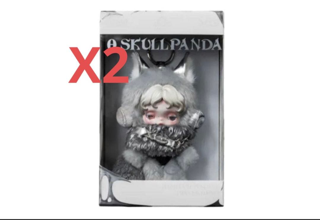 SKULLPANDA × XG ぬいぐるみペンダント POP MART 日本限定 - メルカリ