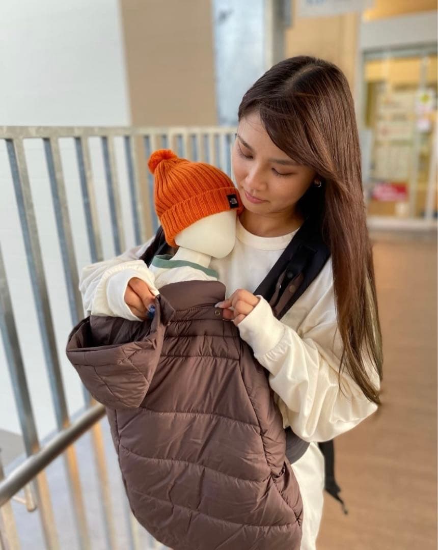 ザ ノースフェイス ベビーシェルブランケット カラーブラウン