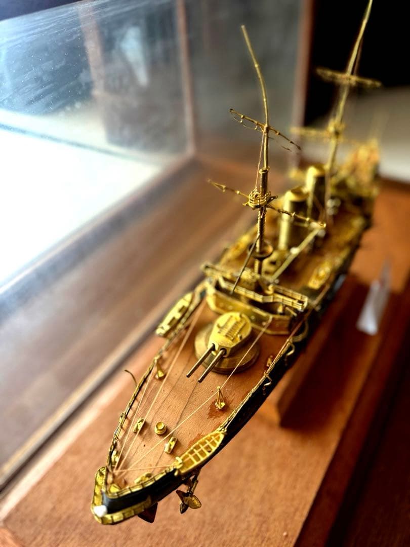 戦艦「三笠」 模型 日露戦争時 連合艦隊の旗艦 歴史的 記念艦 三大記念艦