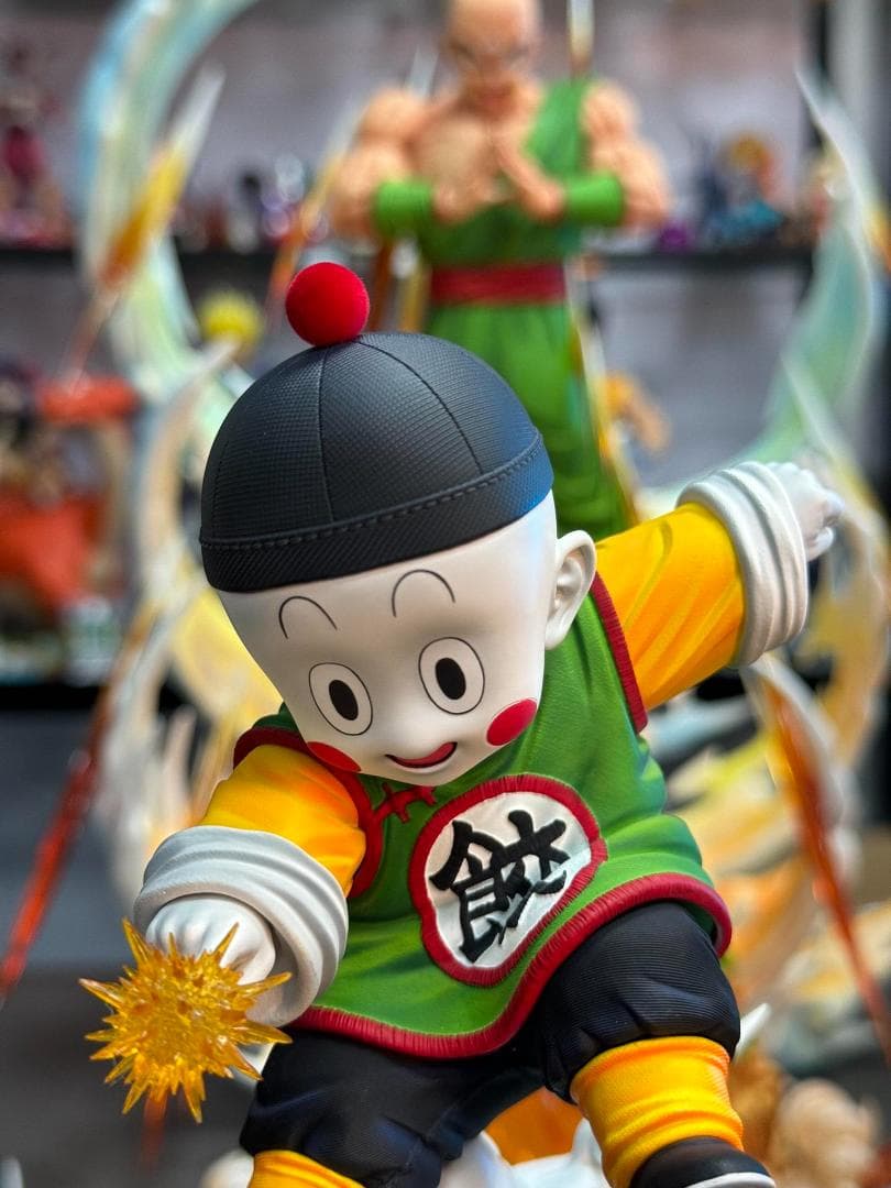 ドラゴンボール チャオズ 餃子 どどん波 ガレージキット フィギュア 1/6