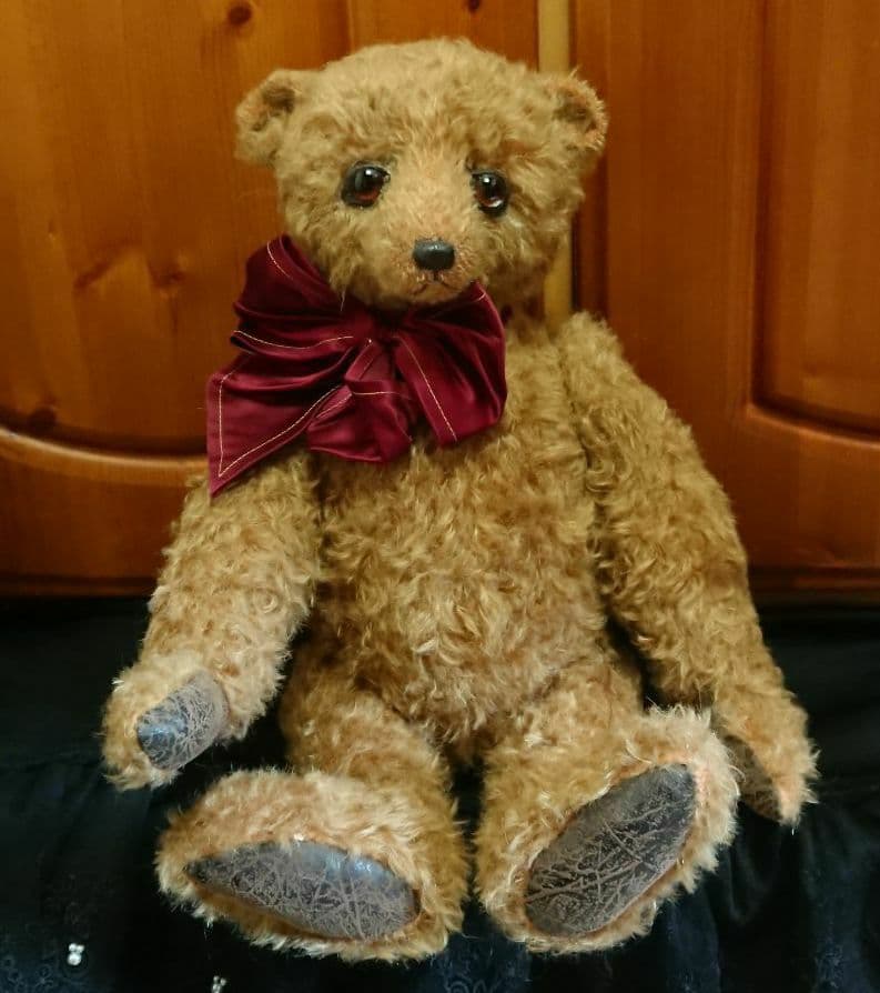 アーティスト テディベア ベア くま 作家 ぬいぐるみ モヘア 木毛 大人