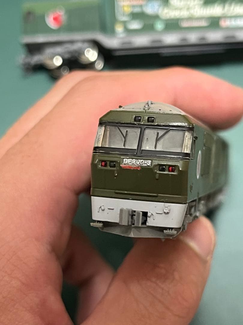 Nゲージ kato 10-1723 M250系 スーパーレールカーゴ 改造品