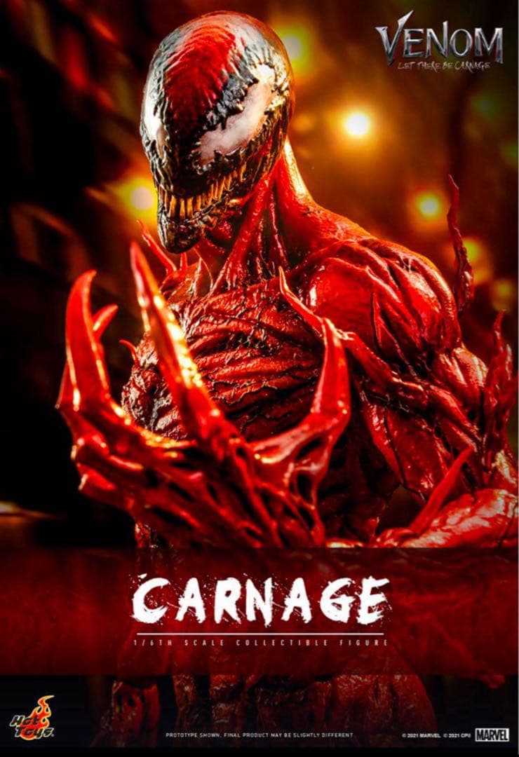 美品〉【ホットトイズ】カーネイジ 「ヴェノム：レットゼアビー