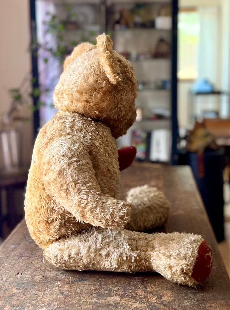 ヴィンテージ　クマのぬいぐるみ　テディベア　アンティーク　50㎝　ノーマーク