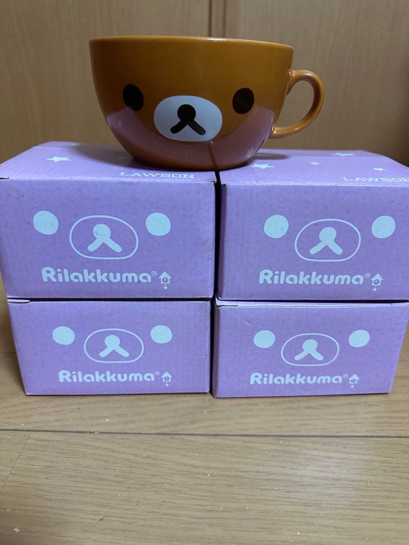 リラックマ 皿とマグカップセット