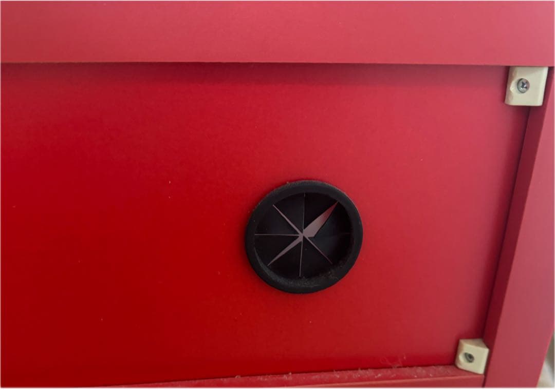 スペースエイジ テレビ台 赤 ローボード 70s レトロフューチャー 収納