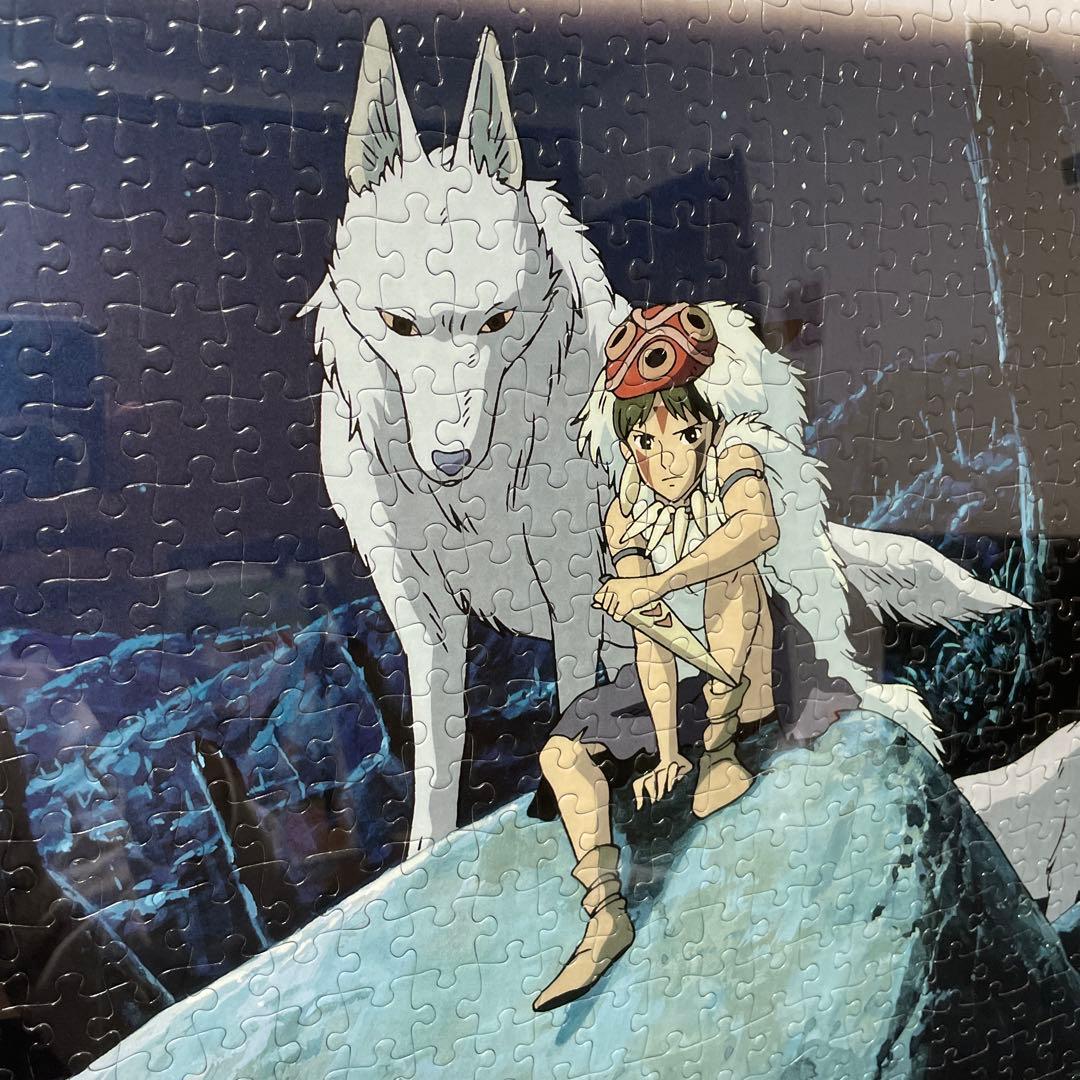 エンスカイ 1000ピース もののけ姫 (50x75cm) フレーム入り完成品