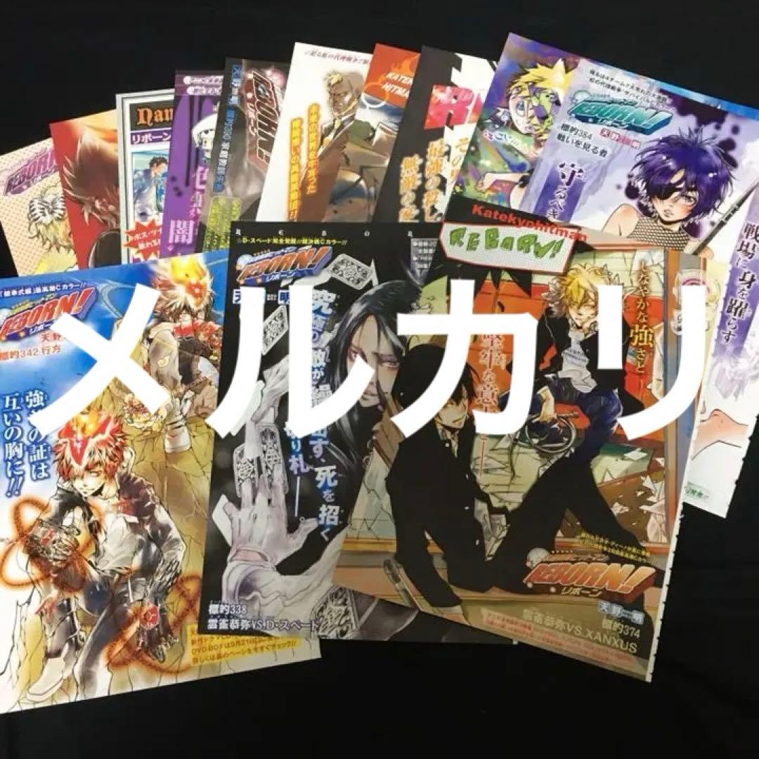 家庭教師ヒットマンREBORN 切り抜き【カラー 非売品 冊子・ブック