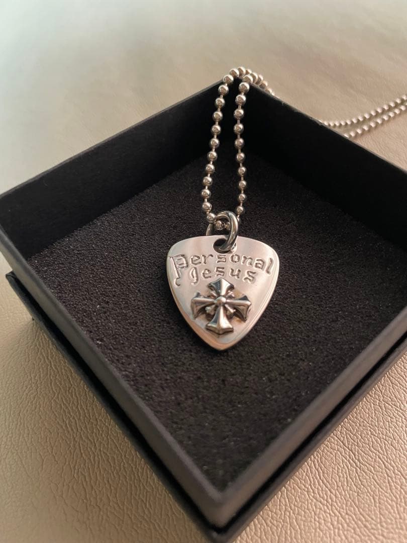 氷室京介 Personal Jesus ピック型ペンダント ネックレス シルバー