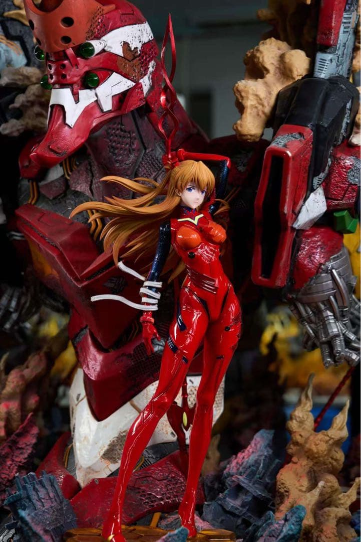 式波・アスカ・ラングレー　フィギュア　エヴァンゲリオン　ガレージキット