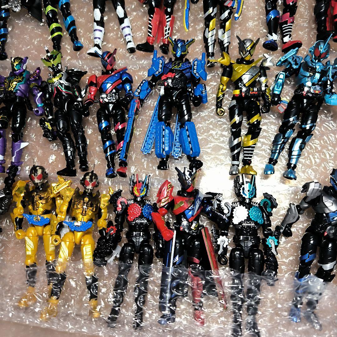 仮面ライダービルド 装動 創動 42体＋オーズ1、ミニチュアフィギュア、ソフビ