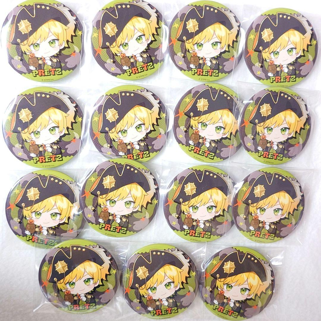 ぷりっつさん 缶バッジ デフォ AMPTAKxCOLORS ぷりっつ デフォ