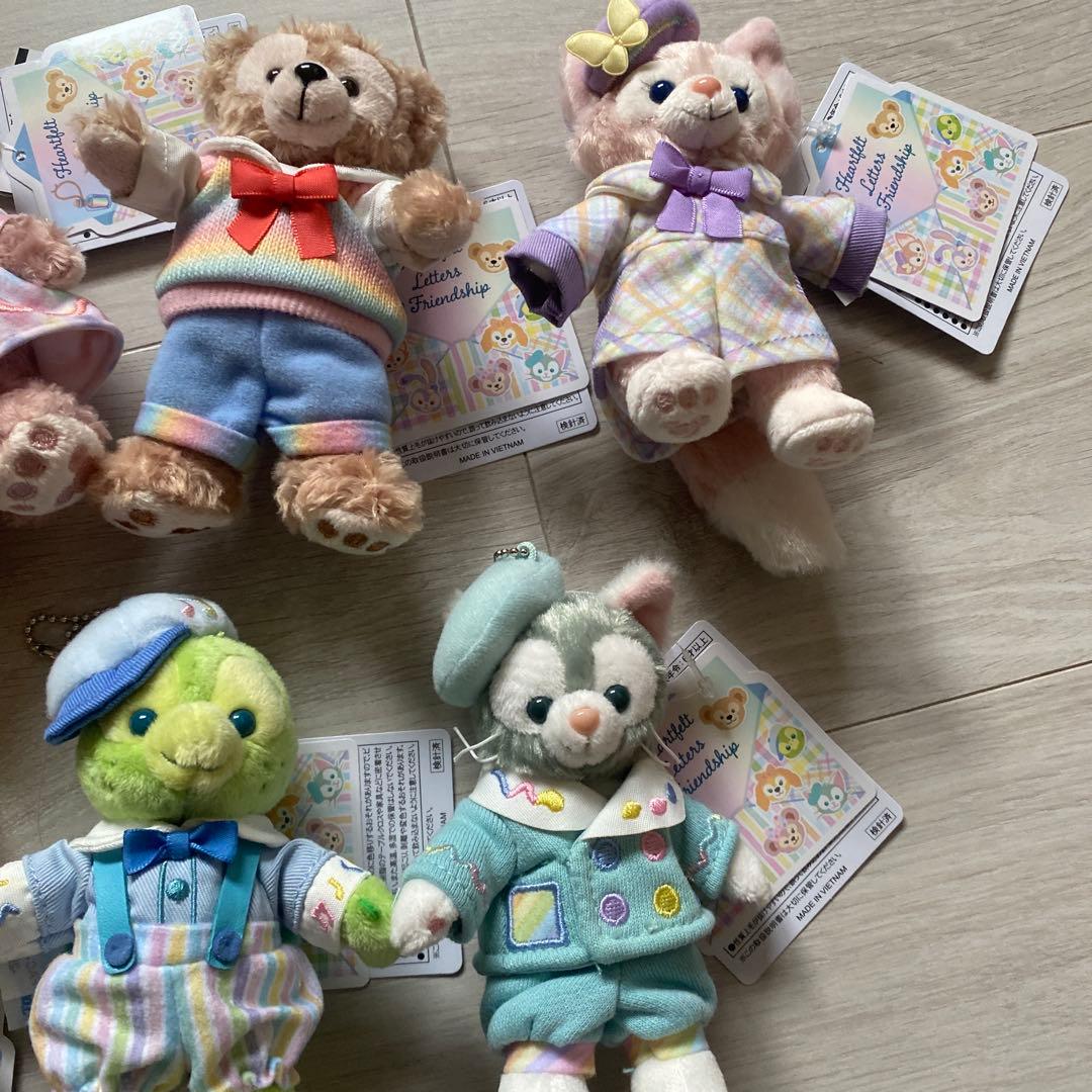 ディズニーシー＊ハートフェルト・レターズ・オブ・フレンドシップ　7体