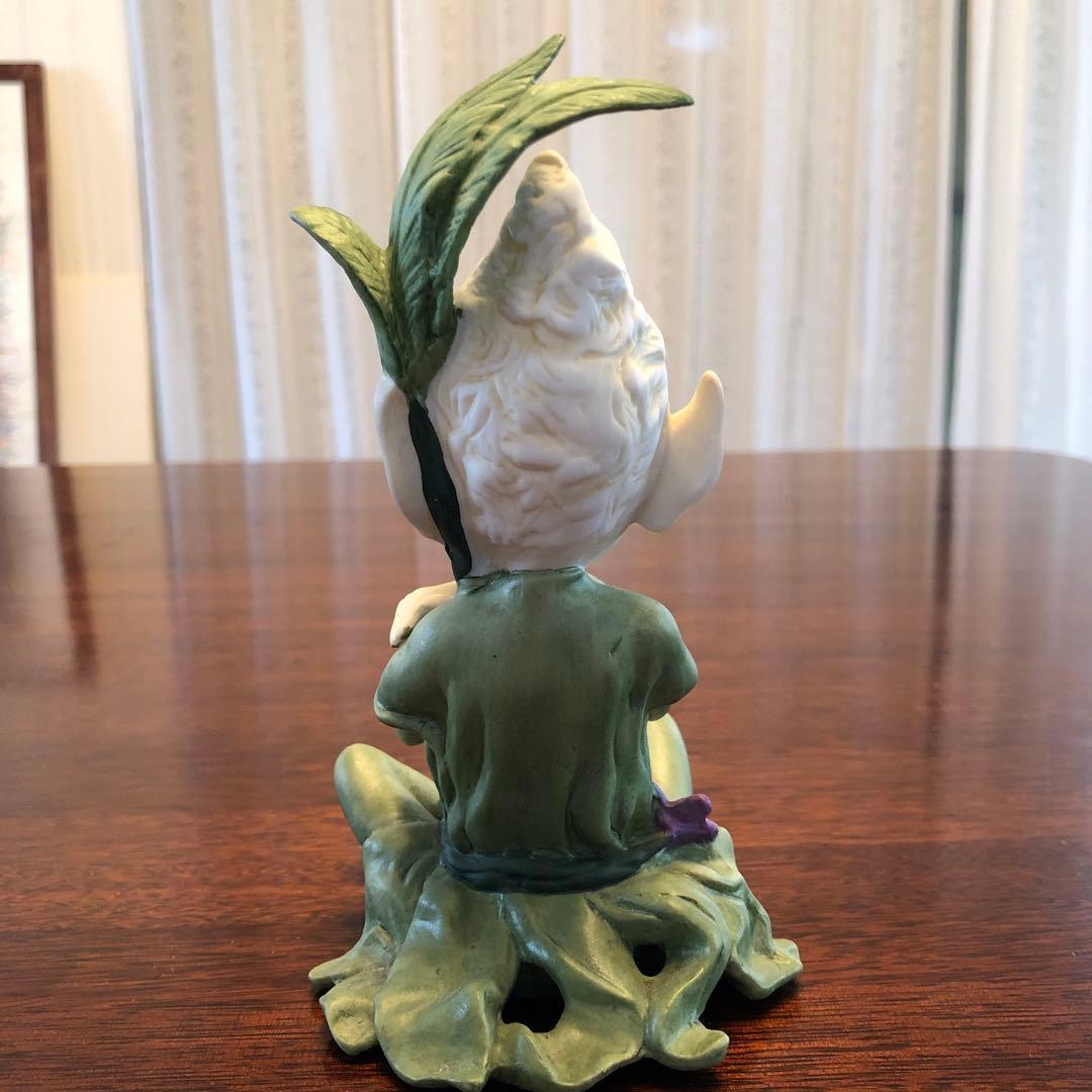 与 勇輝「森の妖精」陶器製 インテリア 与勇輝人形 森の妖精ニングル