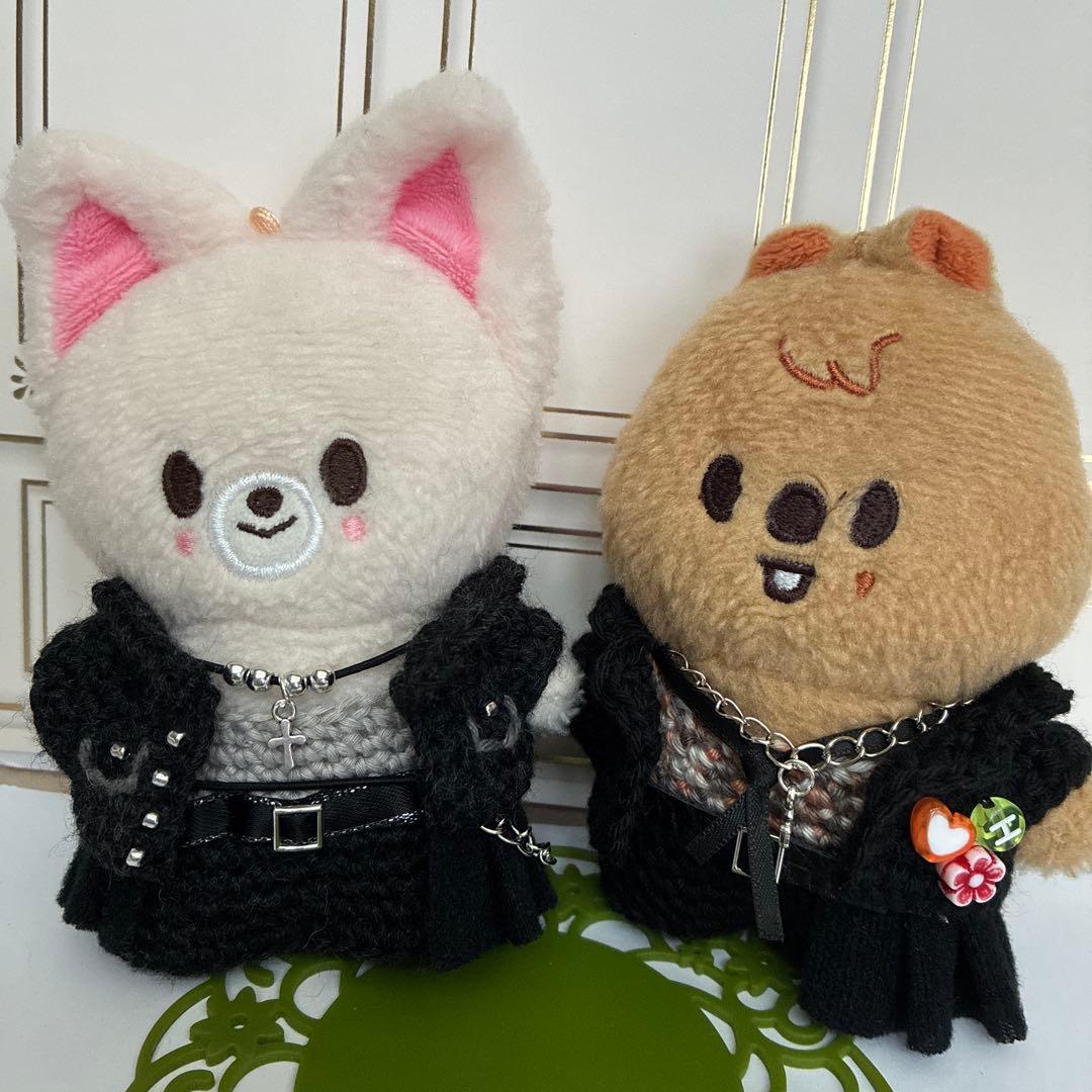 ゆうち様 SKZOO 10cmぬいぐるみ用 衣装 ハン アイエン