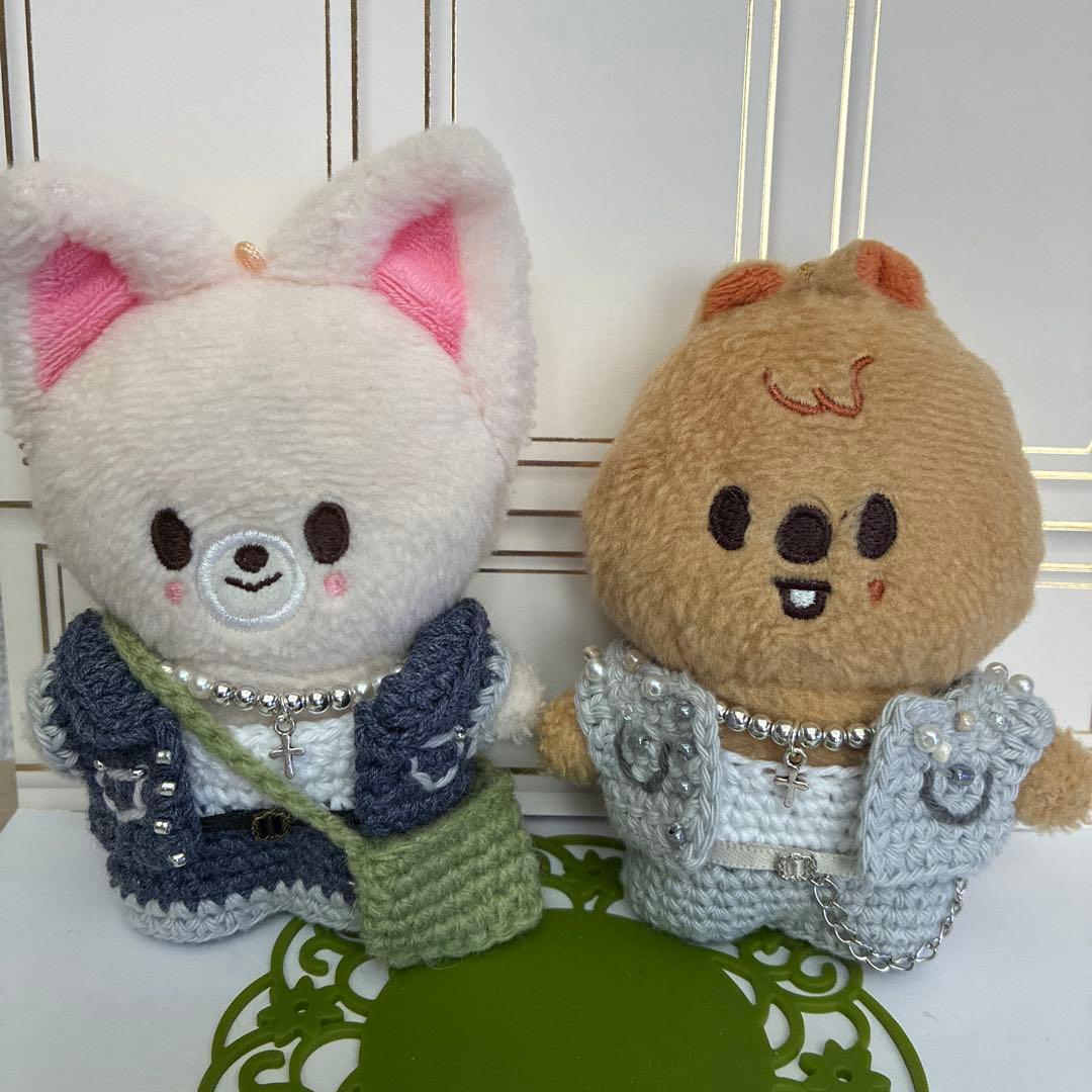 ゆうち様 SKZOO 10cmぬいぐるみ用 衣装 ハン アイエン