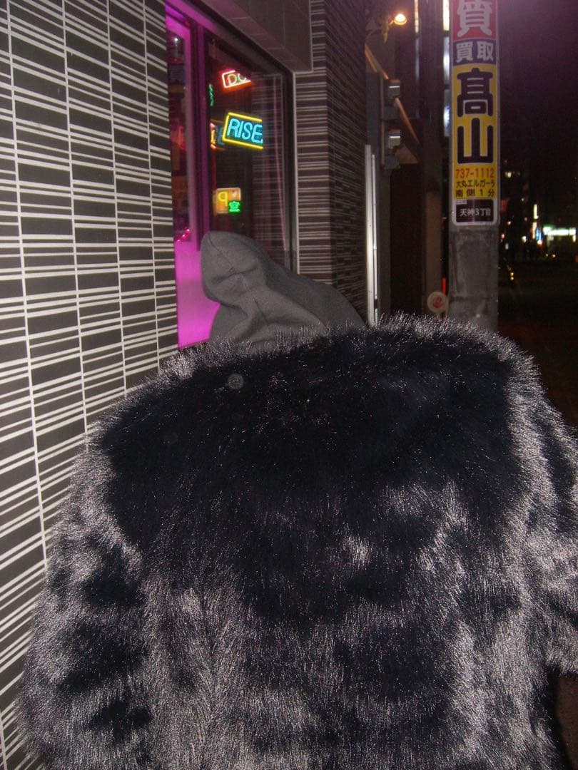 00s archive opium グランジ ファー ジャケット y2k 平成