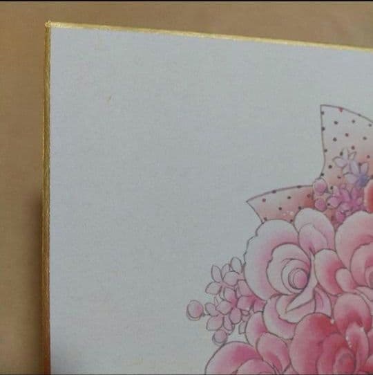 いがらしゆみこ ♥️ 直筆サイン 色紙 ♥️ キャンディ ベルベットローズ