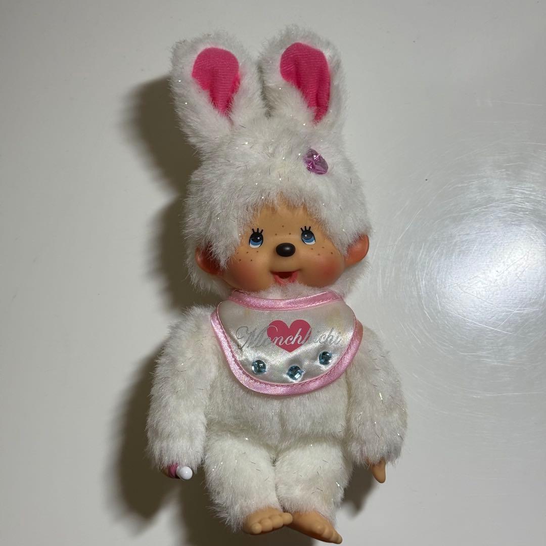 モンチッチ　うさぎ　Sサイズ　ウサギの耳 ぬいぐるみ　セキグチ レトロチックモンチッチ S ウサギ|【ぬいぐるみのセキグチ】メーカー