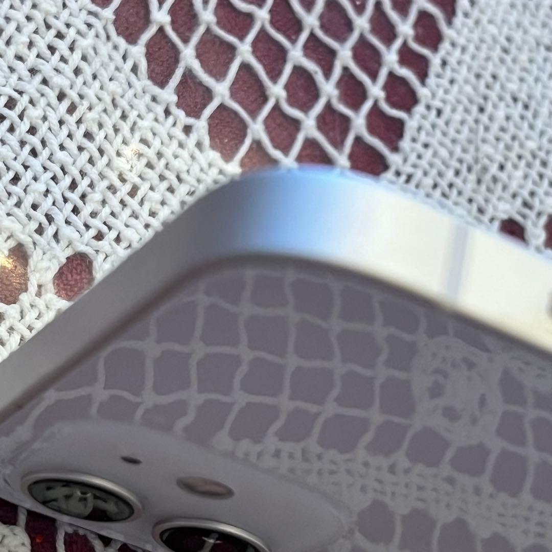 iPhone12 本体　64GB 純正バッテリー容量79% ホワイト×シルバー