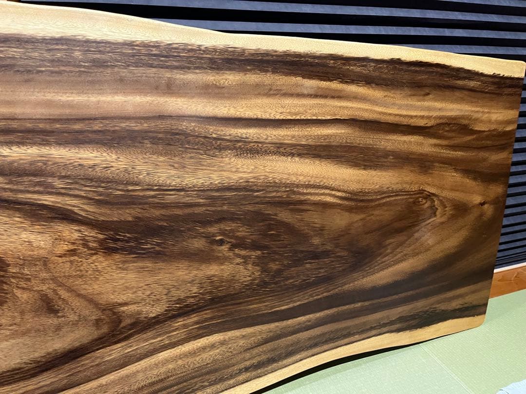 zhutingqin0826 一枚板　モンキーポッド　ダイニングテーブル