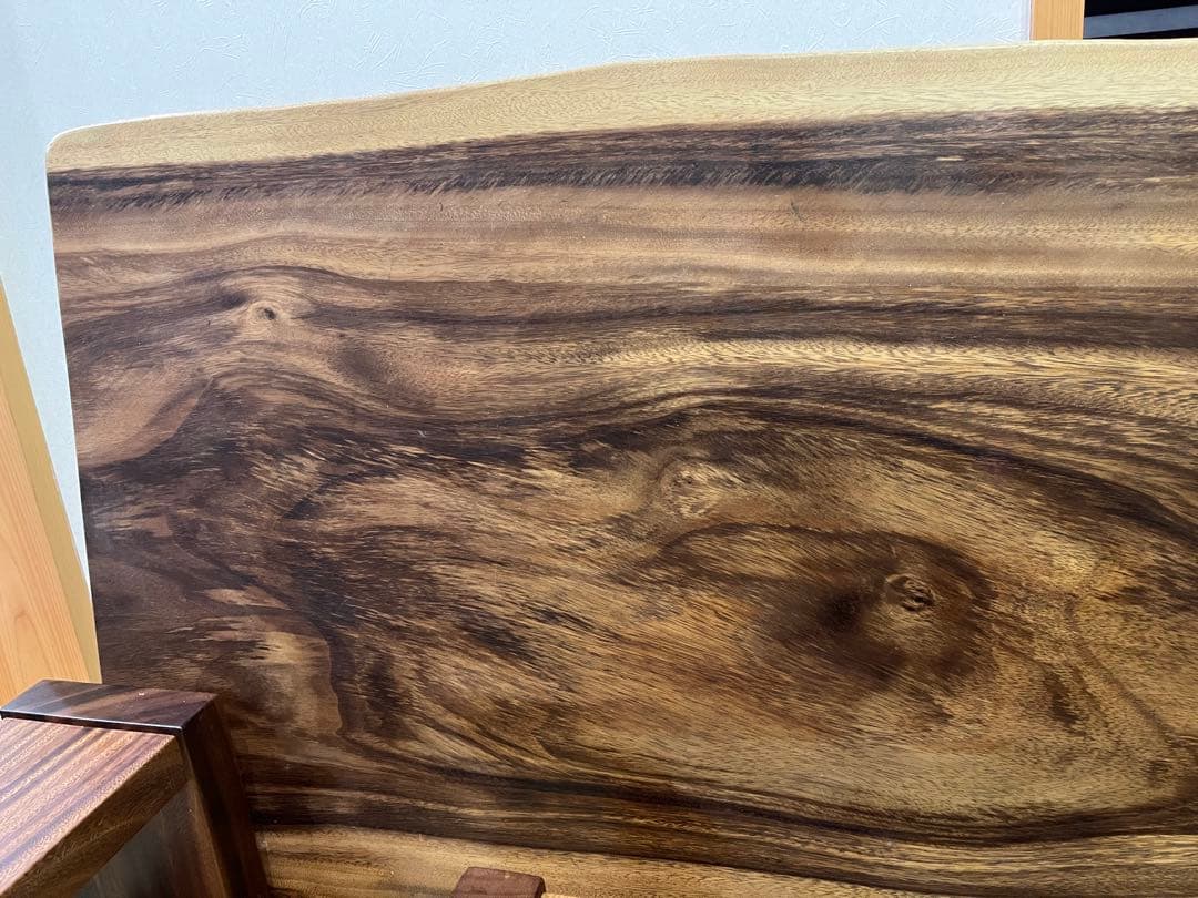 zhutingqin0826 一枚板　モンキーポッド　ダイニングテーブル