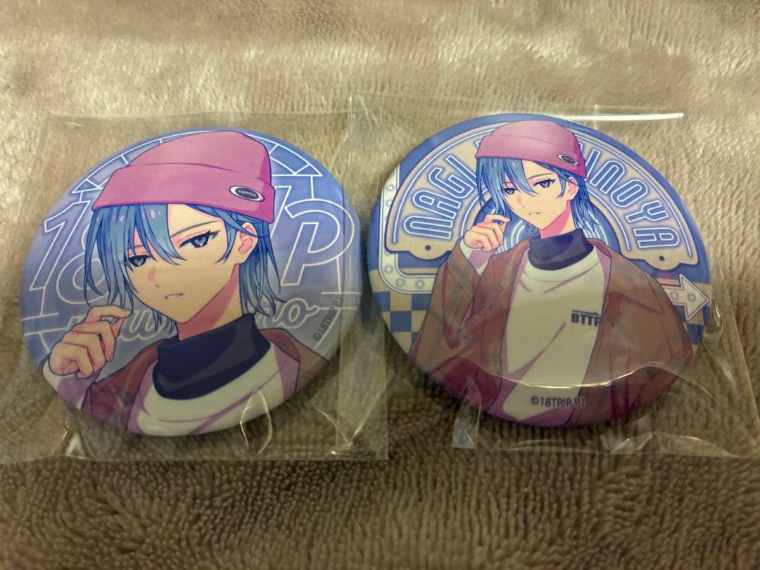 18TRIP エイトリ 蜂乃屋 凪 蜂乃屋凪 タワレコカフェ 缶バッジ - メルカリ