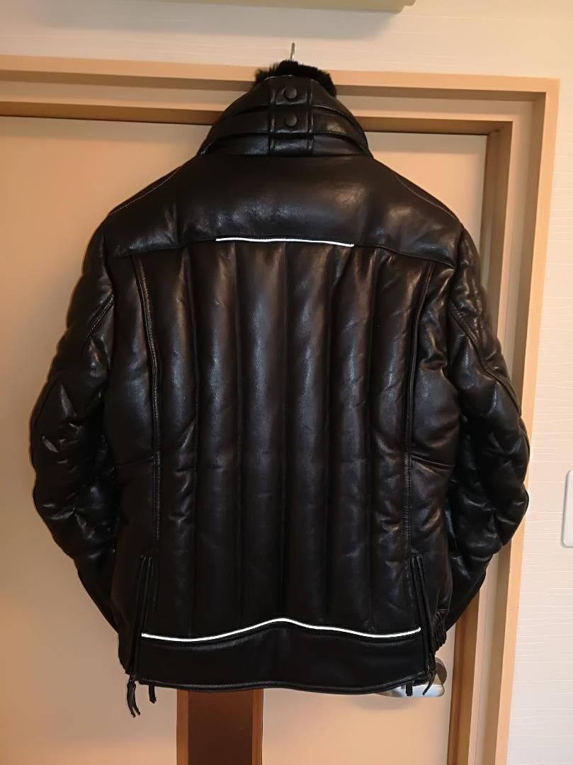 楽天市場】UNION JAP シープスキン レザー ダウンジャケット M