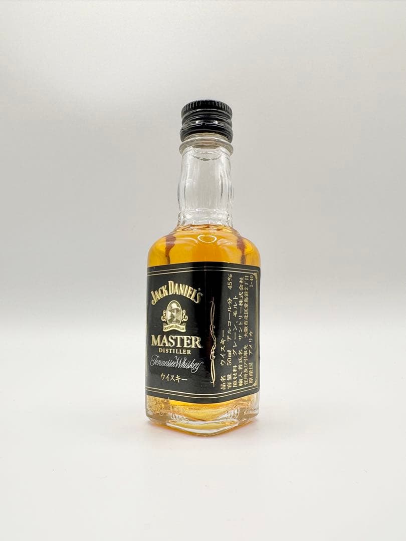 【ミニボトル】ジャックダニエル MASTER DISTILLER JACK DANIEL'S ジャックダニエル MASTER DISTILLER マスター ディ